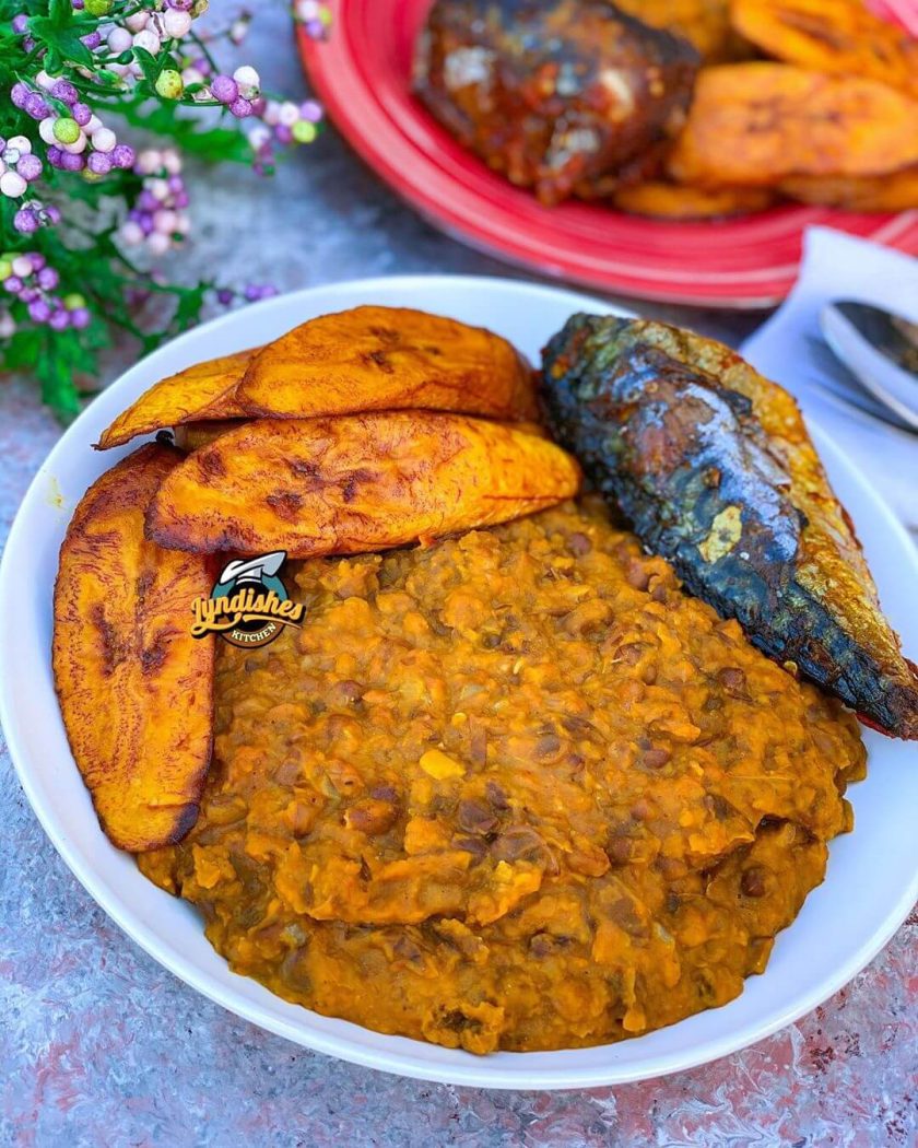 beans-fried-plantain
